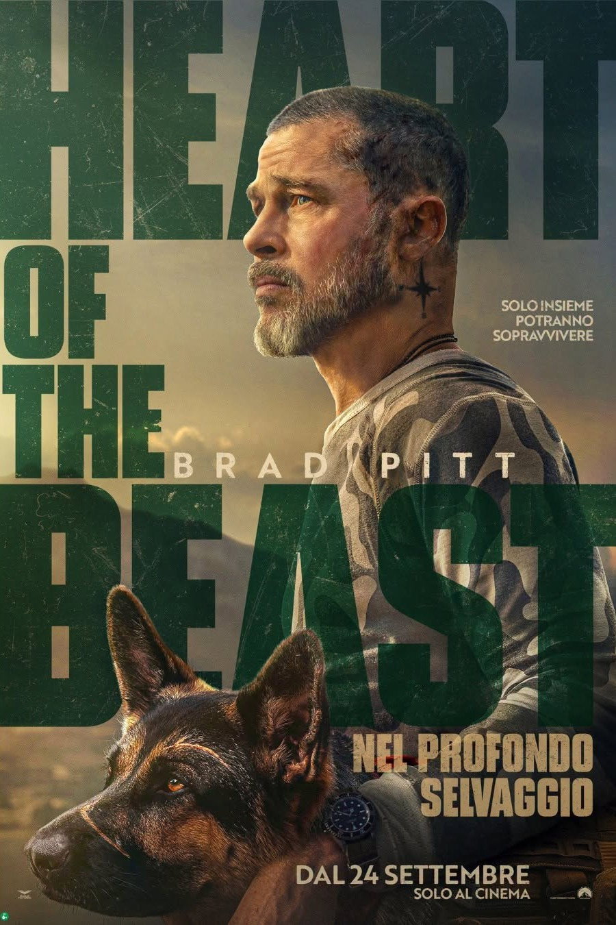 Poster HEART OF THE BEAST - NEL PROFONDO SELVAGGIO