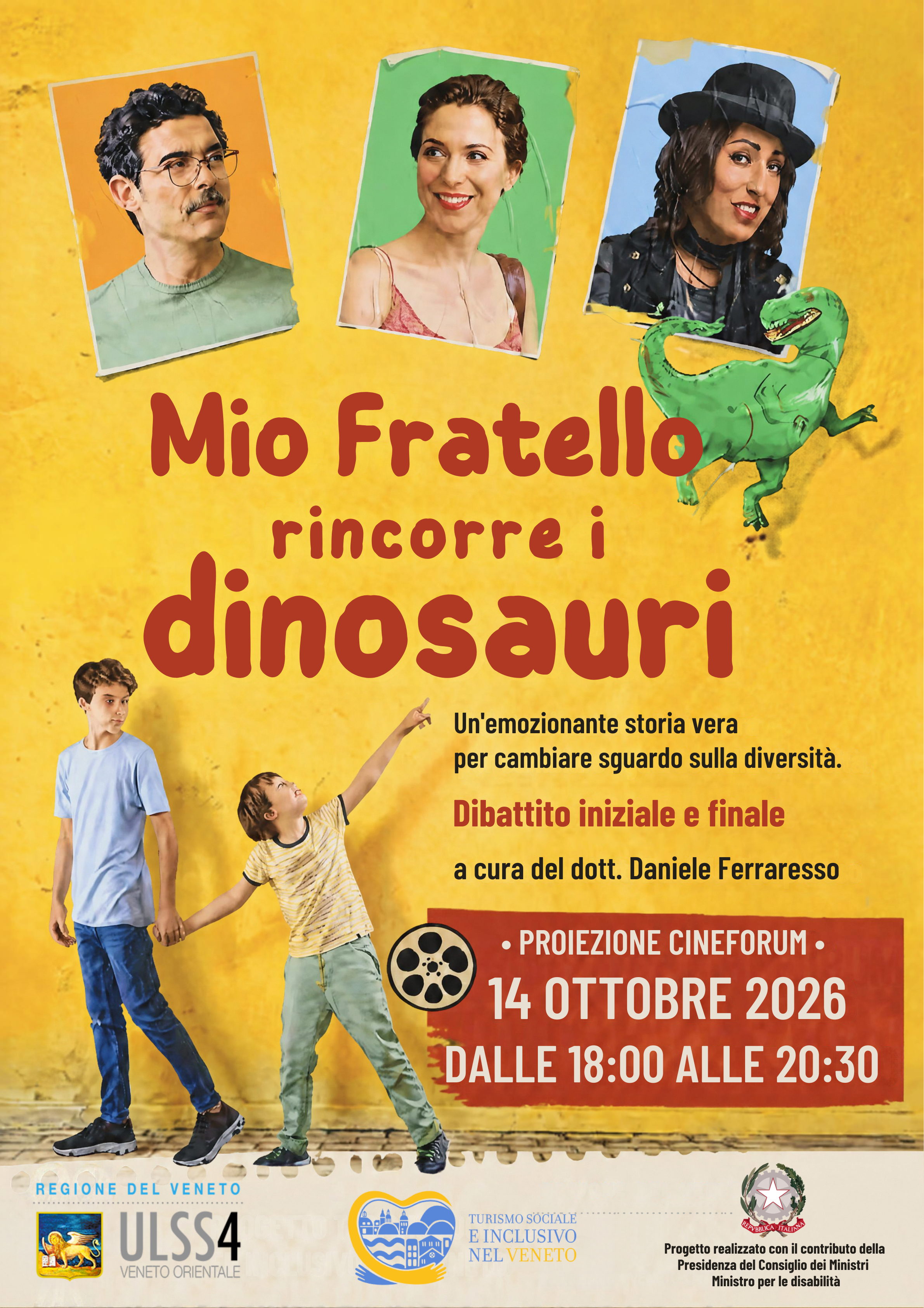 Poster MIO FRATELLO RINCORRE I DINOSAURI