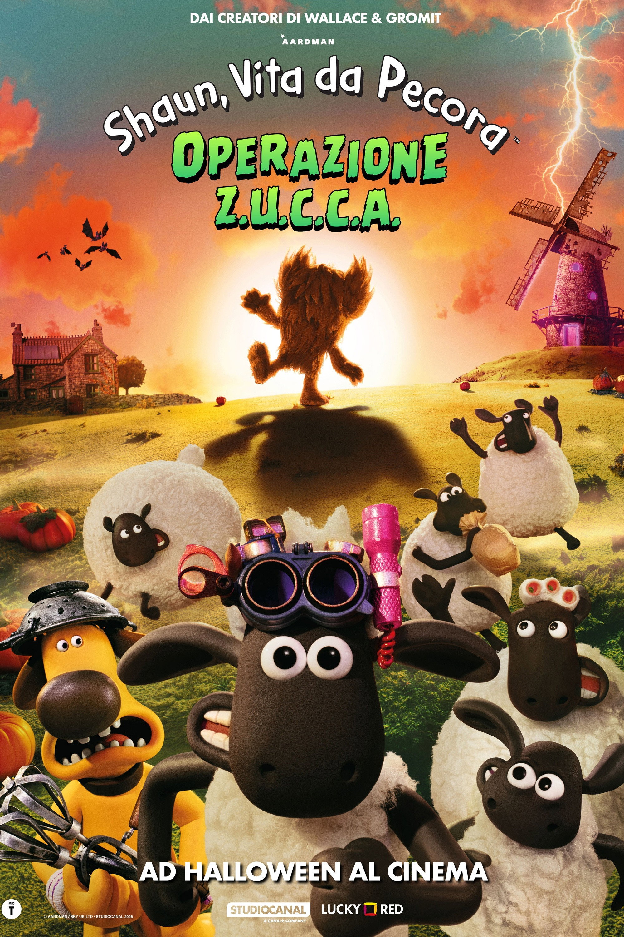 Poster SHAUN, VITA DA PECORA - OPERAZIONE Z.U.C.C.A.