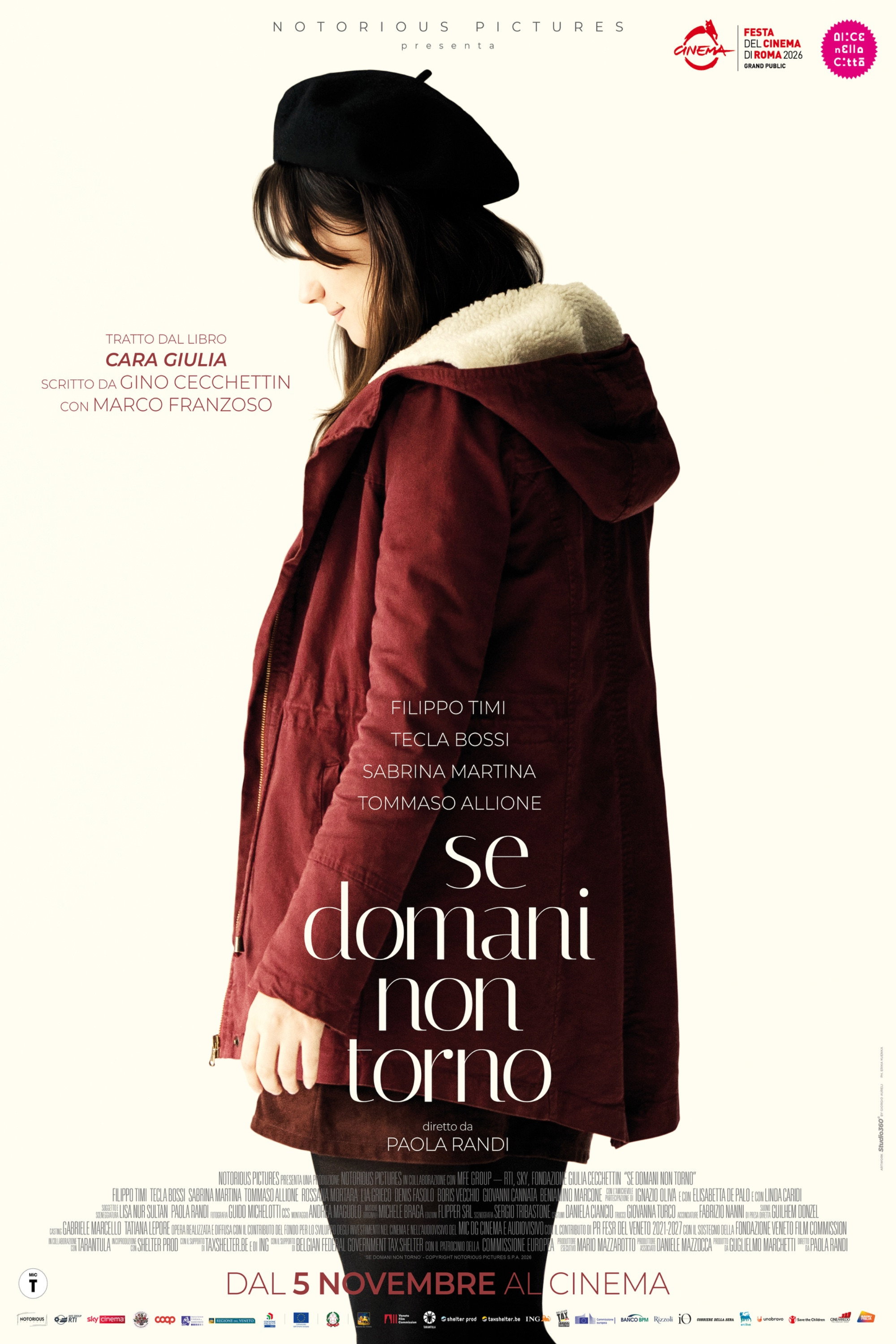 Poster SE DOMANI NON TORNO